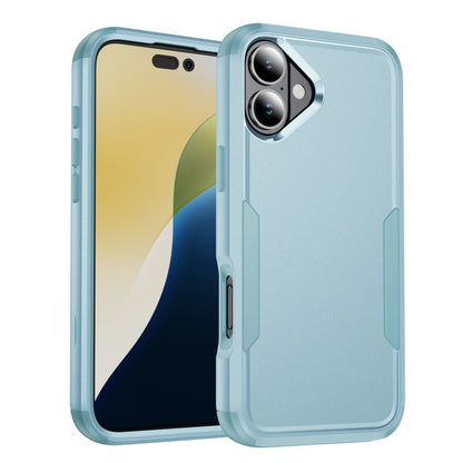 For iPhone 16 Commuter Shockproof TPU + PC Phone Case(Grey Green) - iPhone 16 Cases by PMC Jewellery | Online Shopping South Africa | PMC Jewellery | Buy Now Pay Later Mobicred