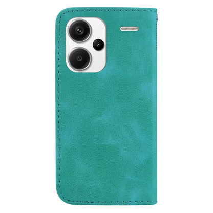 For Xiaomi Redmi Note 13 Pro+ 5G 7-shaped Embossed Leather Phone Case(Green) - Note 13 Pro+ Cases by PMC Jewellery | Online Shopping South Africa | PMC Jewellery | Buy Now Pay Later Mobicred