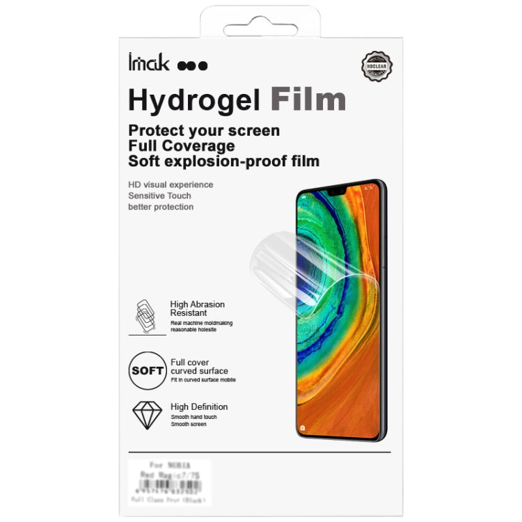 For Realme 12 Pro 5G/12 Pro+ 5G 2pcs imak Curved Full Screen Hydrogel Film Protector - Realme Tempered Glass by imak | Online Shopping South Africa | PMC Jewellery | Buy Now Pay Later Mobicred