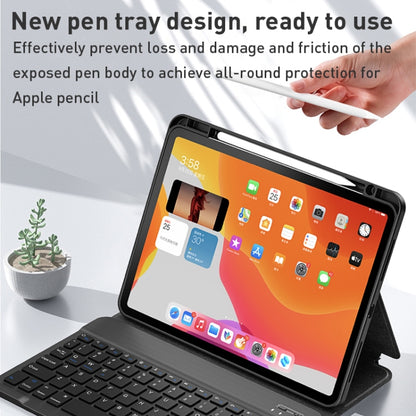 For iPad Air 2022 / iPad Pro 11 2021 WiWU Skin Feel Magnetic Detachable Keyboard Tablet Case(Black) - For iPad Pro by WIWU | Online Shopping South Africa | PMC Jewellery