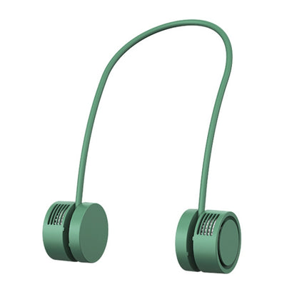 DQ209 Portable Hanging Neck Mute Aroma Diffuser Small Fan(Green) - Electric Fans by PMC Jewellery | Online Shopping South Africa | PMC Jewellery | Buy Now Pay Later Mobicred