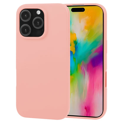 For iPhone 16 Pro GOOSPERY SOFT FEELING Liquid TPU Soft Phone Case(Pink) - iPhone 16 Pro Cases by GOOSPERY | Online Shopping South Africa | PMC Jewellery | Buy Now Pay Later Mobicred