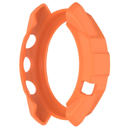 For Garmin Approach S70 47mm Armor Hollow Watch Protective Case(Orange) - Watch Cases by PMC Jewellery | Online Shopping South Africa | PMC Jewellery