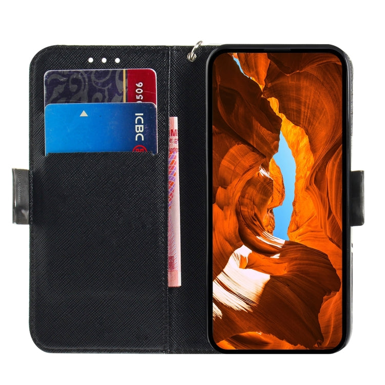 For Honor Magic6 Pro 3D Colored Horizontal Flip Leather Phone Case(Hug Cat) - Honor Cases by PMC Jewellery | Online Shopping South Africa | PMC Jewellery | Buy Now Pay Later Mobicred