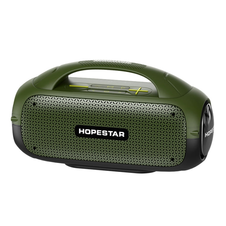 HOPESTAR A50 80W IPX6 Waterproof Portable Bluetooth Speaker Outdoor Subwoofer(Army Green) - Desktop Speaker by HOPESTAR | Online Shopping South Africa | PMC Jewellery | Buy Now Pay Later Mobicred