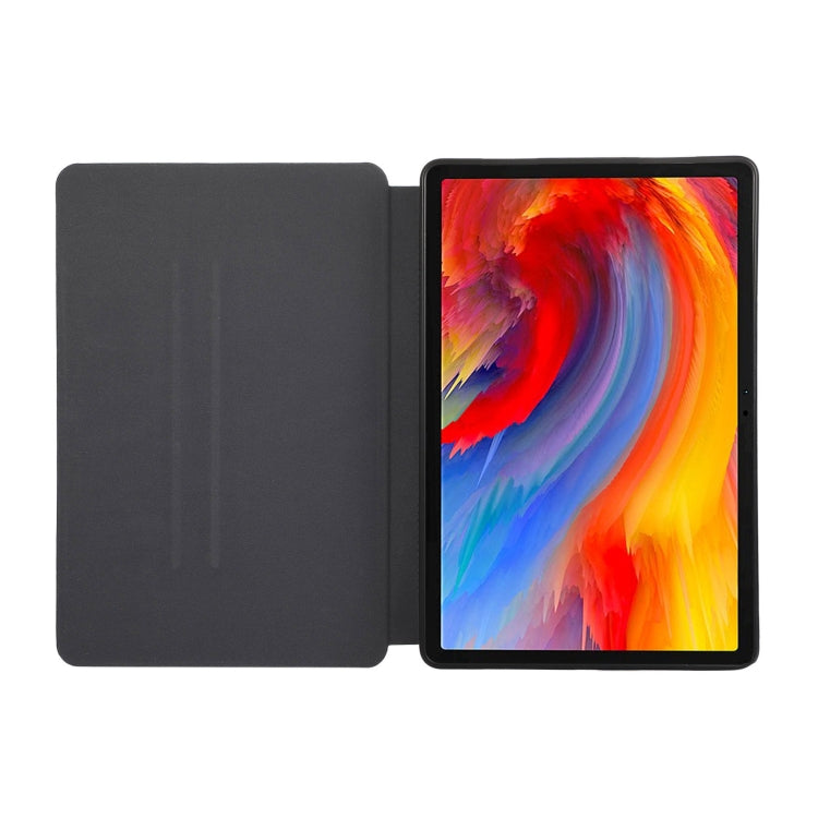 For Lenovo Tab M11 / Xiaoxin Pad 11 2024 PU Flip Tablet Protective Leather Tablet Case(Black) - Lenovo by PMC Jewellery | Online Shopping South Africa | PMC Jewellery | Buy Now Pay Later Mobicred