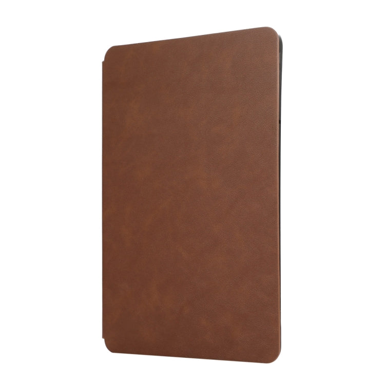 For Lenovo Tab M11 / Xiaoxin Pad 11 2024 PU Flip Tablet Protective Leather Tablet Case(Brown) - Lenovo by PMC Jewellery | Online Shopping South Africa | PMC Jewellery | Buy Now Pay Later Mobicred