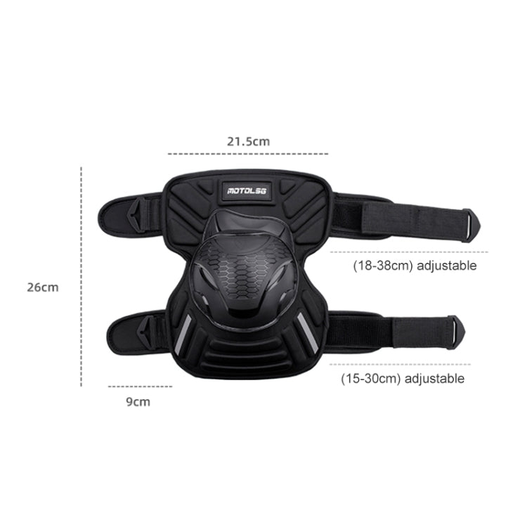 Motolsg MT03 Motorcycle Bicycle Riding Protective Gear 2 in 1 Knee Pads - Protective Gear by MOTOLSG | Online Shopping South Africa | PMC Jewellery | Buy Now Pay Later Mobicred