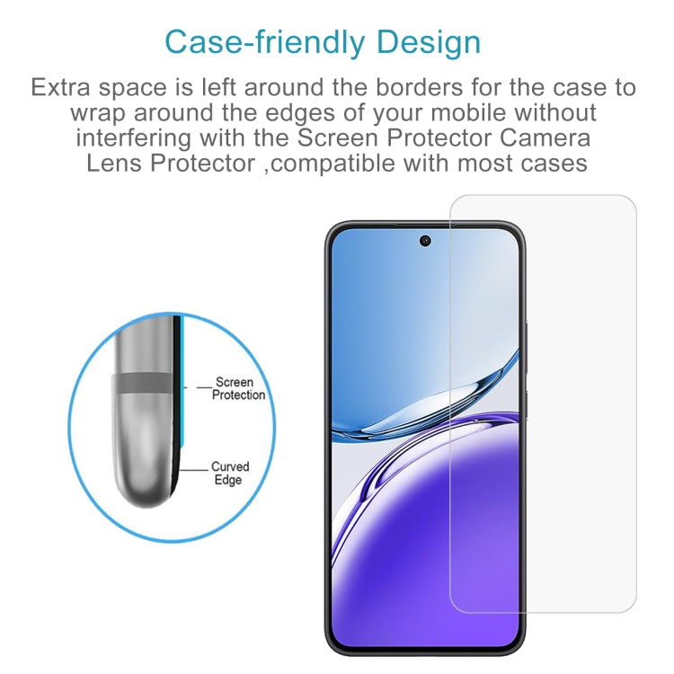 For OPPO Reno12 F 4G / A3 Energy / F27 0.26mm 9H 2.5D Tempered Glass Film - Reno12 F Tempered Glass by DIYLooks | Online Shopping South Africa | PMC Jewellery | Buy Now Pay Later Mobicred