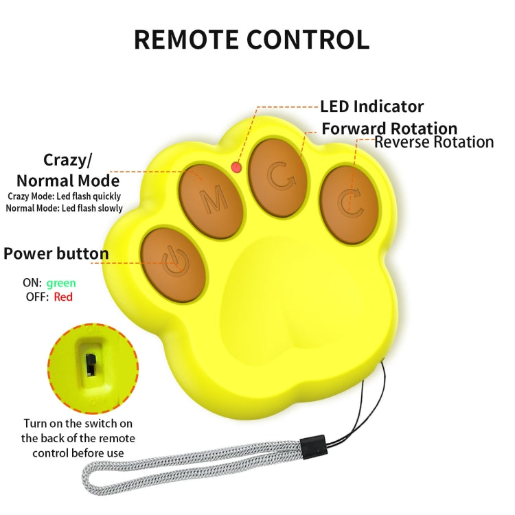 O3 8.5cm Intelligent Remote Control Pet Toy Dog Training Luminous Ball with Radar Trigger(Green+Orange) - Rubber Silicone Toys by PMC Jewellery | Online Shopping South Africa | PMC Jewellery | Buy Now Pay Later Mobicred