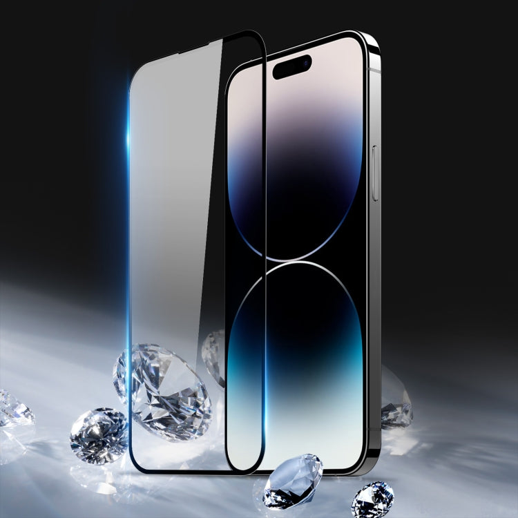 For iPhone 15 Pro 10pcs DUX DUCIS 0.33mm 9H Medium Alumina Tempered Glass Film - iPhone 15 Pro Tempered Glass by DUX DUCIS | Online Shopping South Africa | PMC Jewellery | Buy Now Pay Later Mobicred