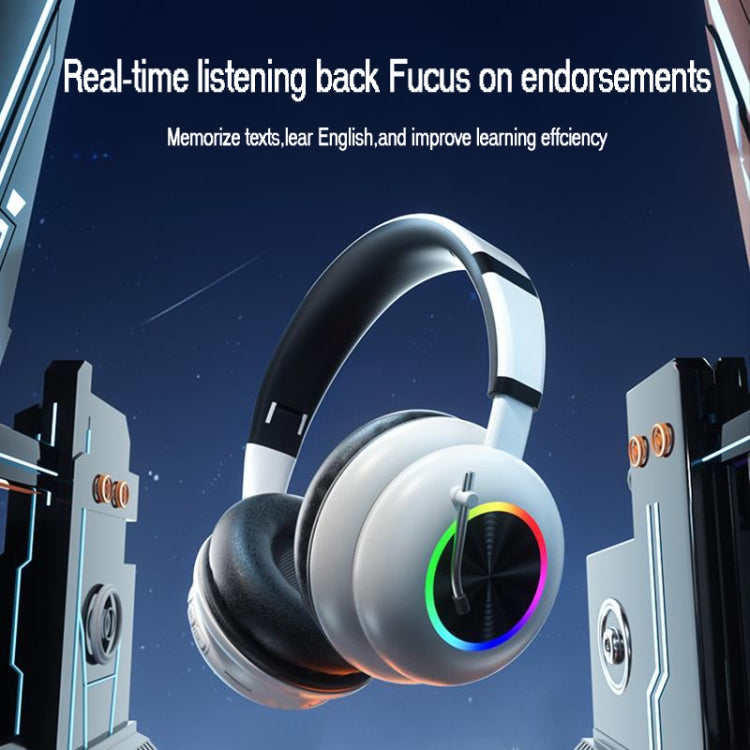 T&G KE-29 Foldable Wireless Headset with Microphone(White) - Multimedia Headset by T&G | Online Shopping South Africa | PMC Jewellery | Buy Now Pay Later Mobicred