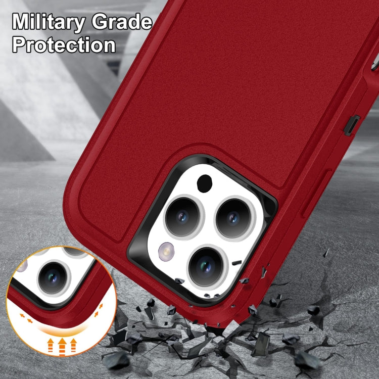 For iPhone 16 Pro Max Life Waterproof Rugged Phone Case(Red + Black) - iPhone 16 Pro Max Cases by PMC Jewellery | Online Shopping South Africa | PMC Jewellery | Buy Now Pay Later Mobicred