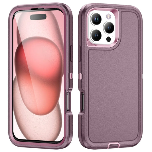 For iPhone 16 Pro Max Life Waterproof Rugged Phone Case(Purple + Pink) - iPhone 16 Pro Max Cases by PMC Jewellery | Online Shopping South Africa | PMC Jewellery | Buy Now Pay Later Mobicred