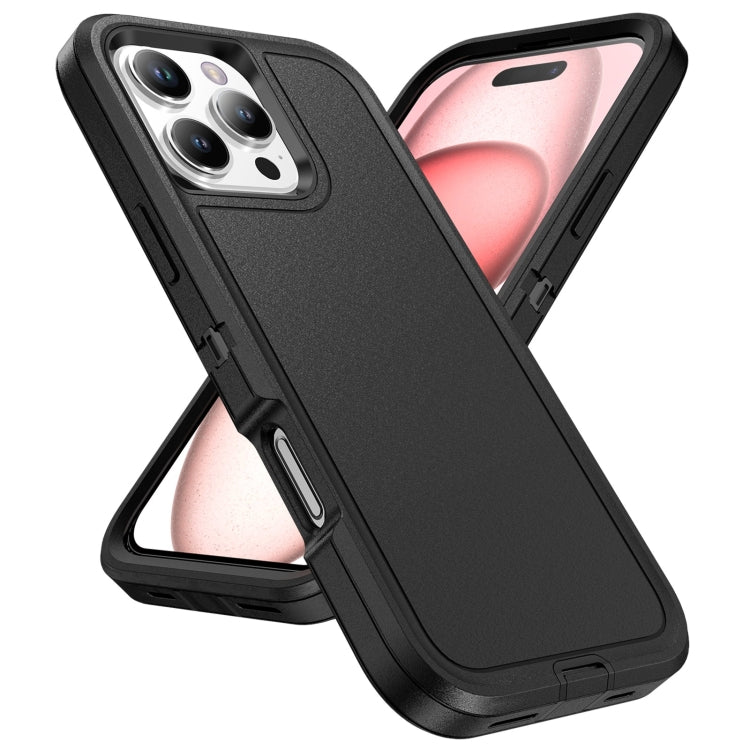 For iPhone 16 Pro Life Waterproof Rugged Phone Case(Black) - iPhone 16 Pro Cases by PMC Jewellery | Online Shopping South Africa | PMC Jewellery | Buy Now Pay Later Mobicred