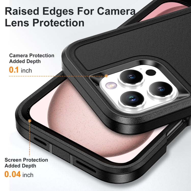 For iPhone 16 Pro Life Waterproof Rugged Phone Case(Black) - iPhone 16 Pro Cases by PMC Jewellery | Online Shopping South Africa | PMC Jewellery | Buy Now Pay Later Mobicred