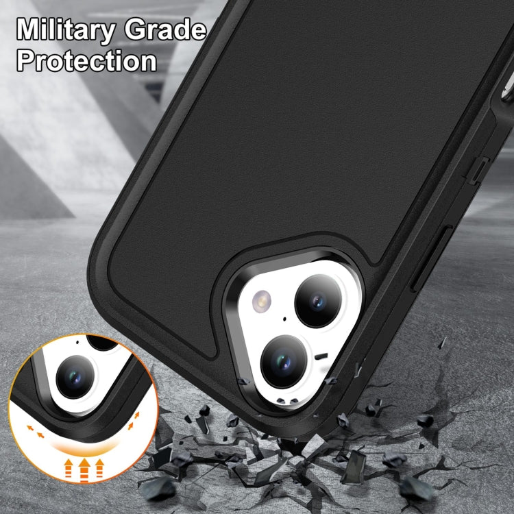 For iPhone 16 Life Waterproof Rugged Phone Case(Black) - iPhone 16 Cases by PMC Jewellery | Online Shopping South Africa | PMC Jewellery | Buy Now Pay Later Mobicred