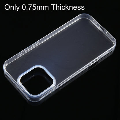 For iPhone 16 Pro Ultra-thin Transparent TPU Phone Case - iPhone 16 Pro Cases by PMC Jewellery | Online Shopping South Africa | PMC Jewellery | Buy Now Pay Later Mobicred