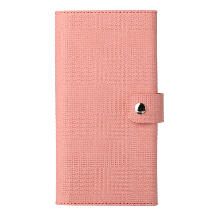 For iPhone 13 Pro ViLi GHB Series MagSafe Magnetic Zipper Leather Phone Case(Pink) - iPhone 13 Pro Cases by ViLi | Online Shopping South Africa | PMC Jewellery | Buy Now Pay Later Mobicred