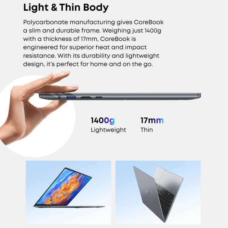 CHUWI CoreBook 14.1 inch Laptop, 8GB+512GB, Windows 11 Intel Ice Lake i3-1005G1 Dual Core - CHUWI by CHUWI | Online Shopping South Africa | PMC Jewellery