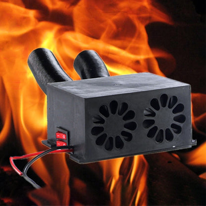 Engineering Vehicle Electric Heater Demister Defroster, Specification:DC 24V 2-hole - Heating & Fans by PMC Jewellery | Online Shopping South Africa | PMC Jewellery | Buy Now Pay Later Mobicred