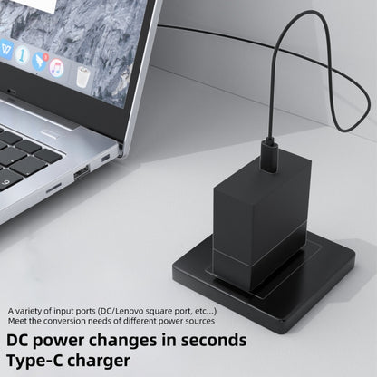 100W Q 6.0X0.6mm Female to USB-C/Type-C Male Plug Charging Adapter - Universal Power Adapter by PMC Jewellery | Online Shopping South Africa | PMC Jewellery | Buy Now Pay Later Mobicred