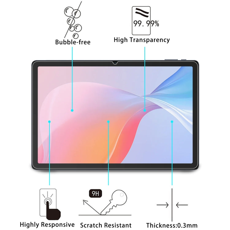 For Ulefone Tab A11 25pcs 9H 0.3mm Explosion-proof Tempered Glass Film - Others by PMC Jewellery | Online Shopping South Africa | PMC Jewellery | Buy Now Pay Later Mobicred