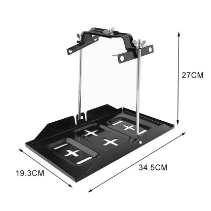 Car Universal Battery Bracket Adjustable Battery Fixed Holder + Base Tray, Size:34.5cm Base + 27cm Bracket - Engine Fittings by PMC Jewellery | Online Shopping South Africa | PMC Jewellery | Buy Now Pay Later Mobicred