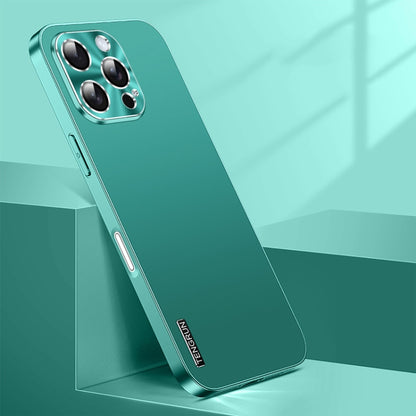 For iPhone 16 Pro Streamer Series Micro Frosted Metal Paint PC Phone Case(Alpine Green) - iPhone 16 Pro Cases by PMC Jewellery | Online Shopping South Africa | PMC Jewellery | Buy Now Pay Later Mobicred