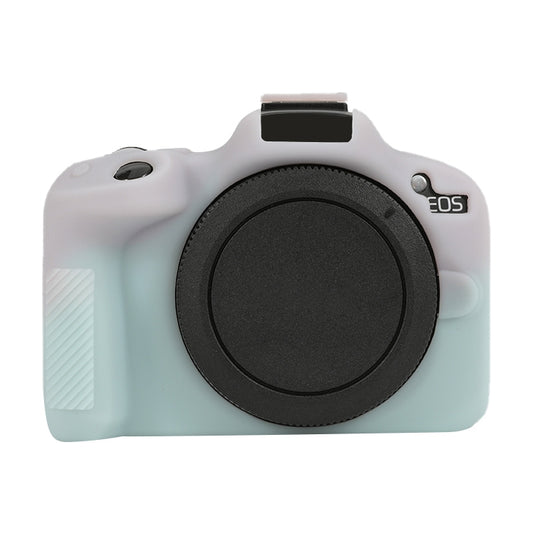 For Canon EOS R50 Soft Silicone Protective Case(Jello Pink Green) - Protective Case by PMC Jewellery | Online Shopping South Africa | PMC Jewellery