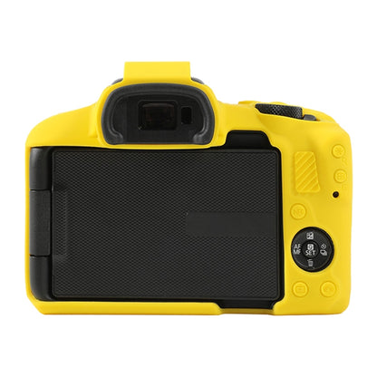 For Canon EOS R50 Soft Silicone Protective Case(Yellow) - Protective Case by PMC Jewellery | Online Shopping South Africa | PMC Jewellery