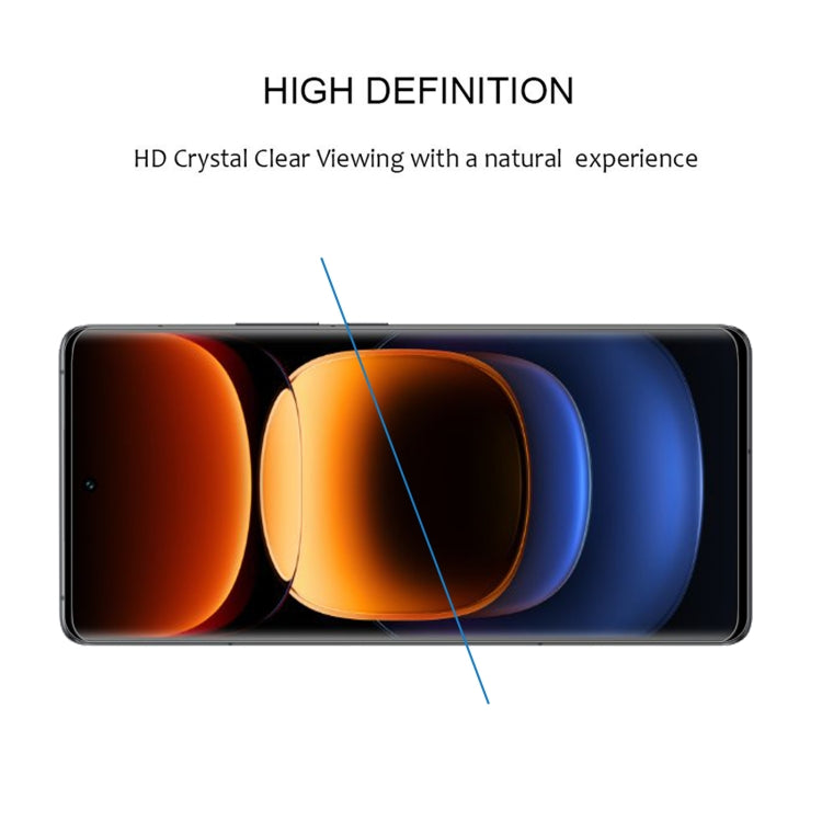 For vivo iQOO 12 Pro 3D Curved Edge Full Screen Tempered Glass Film - iQOO 12 Pro Tempered Glass by PMC Jewellery | Online Shopping South Africa | PMC Jewellery