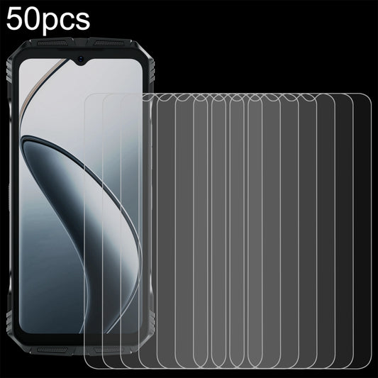 For DOOGEE S118 50pcs 0.26mm 9H 2.5D Tempered Glass Film - For Doogee by PMC Jewellery | Online Shopping South Africa | PMC Jewellery | Buy Now Pay Later Mobicred