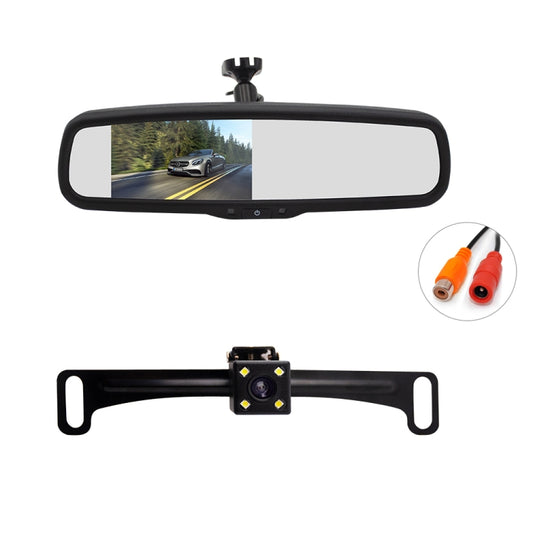 PZ705 422-A 4.3 inch TFT LCD Car Rear View Monitor for Car Rearview Parking Video Systems - Rear View Cameras by PMC Jewellery | Online Shopping South Africa | PMC Jewellery | Buy Now Pay Later Mobicred