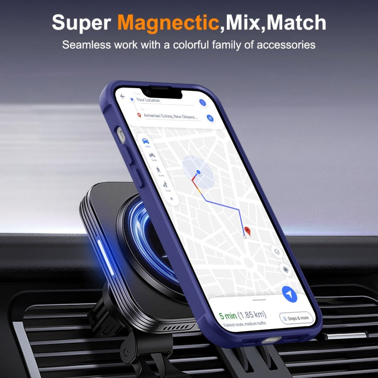 For iPhone 15 Plus MagSafe Magnetic Phone Case(Klein Blue) - iPhone 15 Plus Cases by PMC Jewellery | Online Shopping South Africa | PMC Jewellery