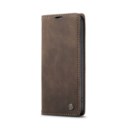 For iPhone 15 Pro CaseMe 013 Multifunctional Horizontal Flip Leather Phone Case(Coffee) - iPhone 15 Pro Cases by CaseMe | Online Shopping South Africa | PMC Jewellery | Buy Now Pay Later Mobicred