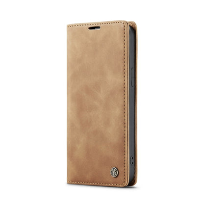 For iPhone 15 Plus CaseMe 013 Multifunctional Horizontal Flip Leather Phone Case(Brown) - iPhone 15 Plus Cases by CaseMe | Online Shopping South Africa | PMC Jewellery | Buy Now Pay Later Mobicred