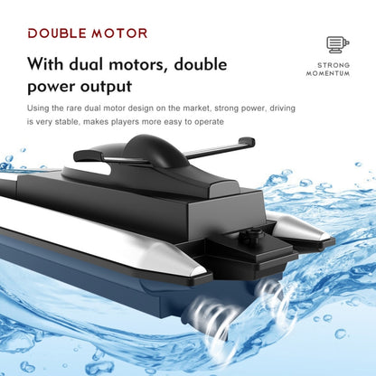 B8 Double Propeller Long Endurance High Speed Remote Control Boat(Red) - RC Boats by PMC Jewellery | Online Shopping South Africa | PMC Jewellery | Buy Now Pay Later Mobicred