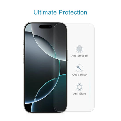 For iPhone 16 Pro 50pcs 0.26mm 9H 2.5D Tempered Glass Film - iPhone 16 Pro Tempered Glass by PMC Jewellery | Online Shopping South Africa | PMC Jewellery | Buy Now Pay Later Mobicred