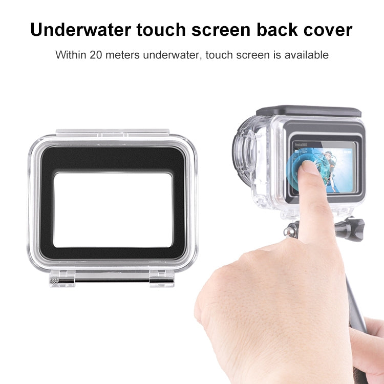 For Insta360 GO 3 Waterproof Case Touch Back Cover - Case & Bags by PMC Jewellery | Online Shopping South Africa | PMC Jewellery | Buy Now Pay Later Mobicred
