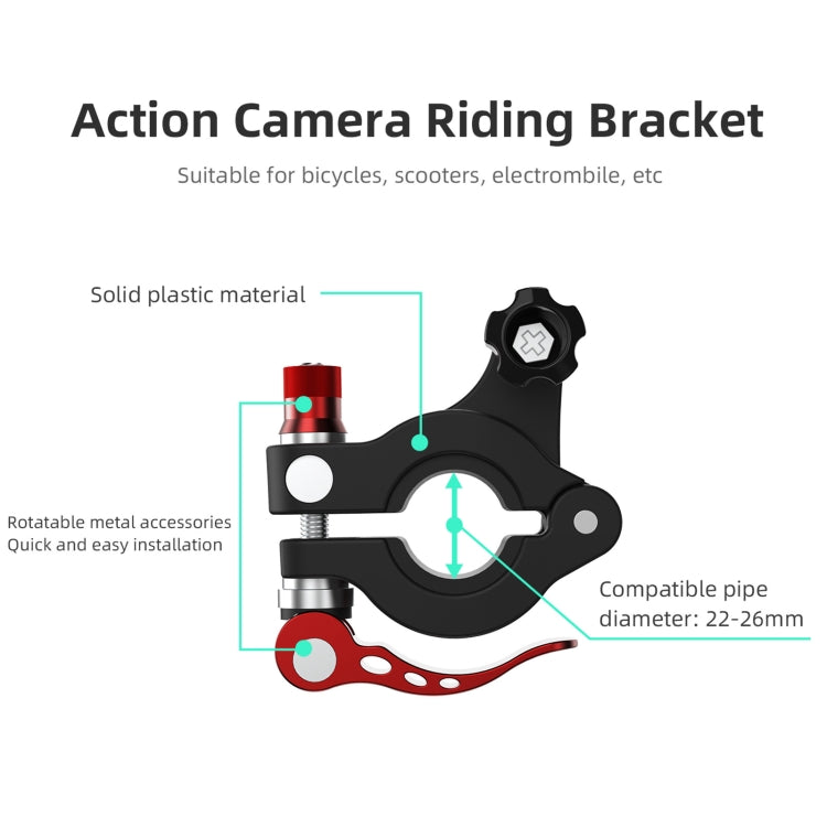 For DJI Air 3 / RC 2 Sunnylife ZJ669 Remote Control Riding Bracket(Black) -  by Sunnylife | Online Shopping South Africa | PMC Jewellery | Buy Now Pay Later Mobicred