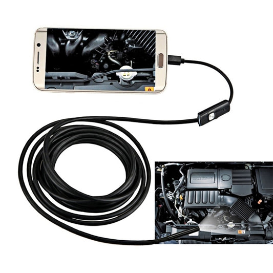 AN97 Waterproof Micro USB Endoscope Snake Tube Inspection Camera for Parts of OTG Function Android Mobile Phone, with 6 LEDs, Lens Diameter:5.5mm(Length: 1.5m) -  by PMC Jewellery | Online Shopping South Africa | PMC Jewellery | Buy Now Pay Later Mobicred