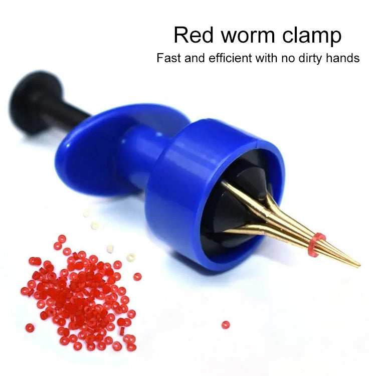 Red Worm Clip Hanging Bait Device Earthworm Live Bait Clip 1pc - Others by PMC Jewellery | Online Shopping South Africa | PMC Jewellery