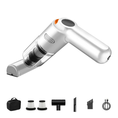 KBN-010 10000Pa Powerful Car Cordless Vacuum Cleaner Handheld Cleaning Tool, Spec:Deluxe Version(White) - Vacuum Cleaner by PMC Jewellery | Online Shopping South Africa | PMC Jewellery | Buy Now Pay Later Mobicred