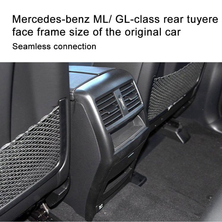 For Mercedes Benz ML320 / GL450 Car Rear Air Conditioner Air Outlet Panel Cover 166 680 7003, Style:Single Hole(Beige) - Air Conditioning System by PMC Jewellery | Online Shopping South Africa | PMC Jewellery