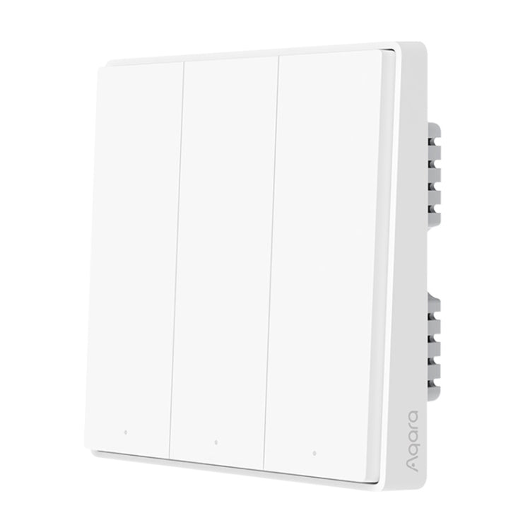 Original Xiaomi Youpin Aqara Smart Wall Switch D1, Single FireWire Three Button Version - Smart Switch by Xiaomi | Online Shopping South Africa | PMC Jewellery | Buy Now Pay Later Mobicred