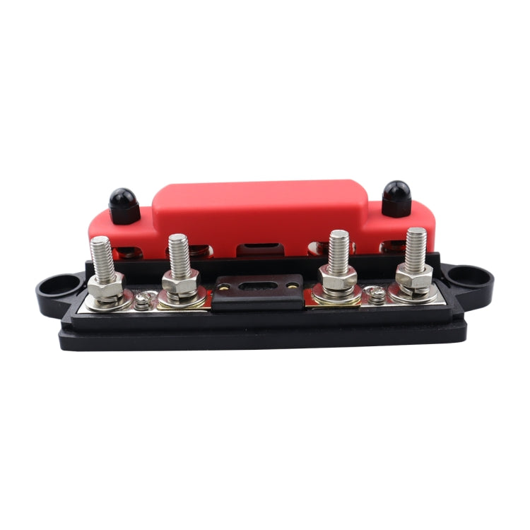 CP-4133 RV / Yacht M6 4-stud Double Row Busbar(Red Black) - Fuse by PMC Jewellery | Online Shopping South Africa | PMC Jewellery | Buy Now Pay Later Mobicred