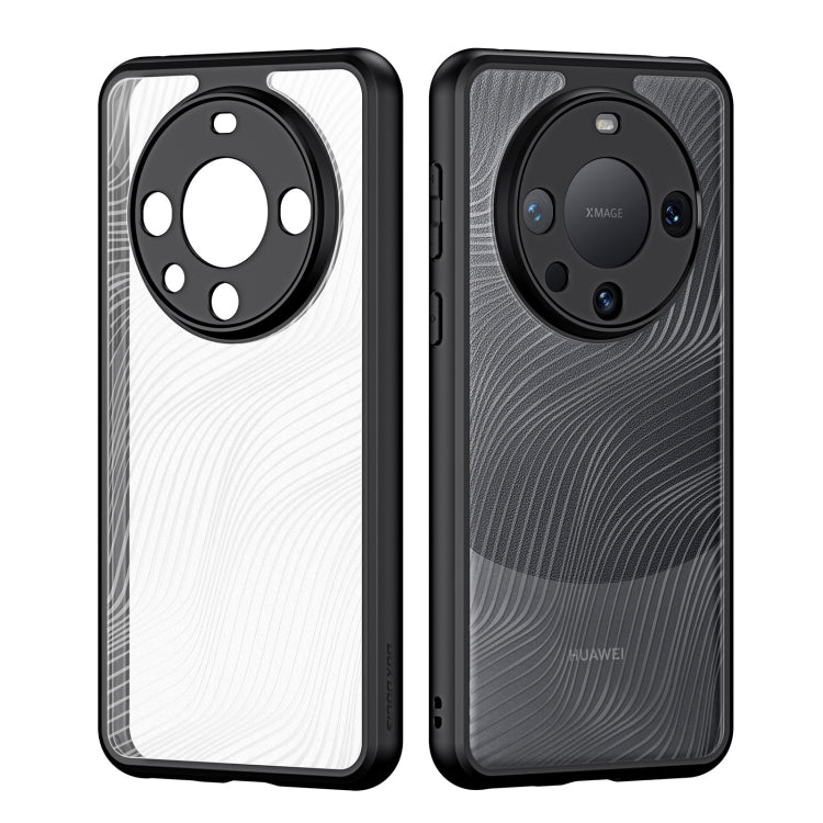 For Huawei Mate 60 DUX DUCIS Aimo Series TPU + PC Frosted Feel Phone Case(Black) - Huawei Cases by DUX DUCIS | Online Shopping South Africa | PMC Jewellery | Buy Now Pay Later Mobicred