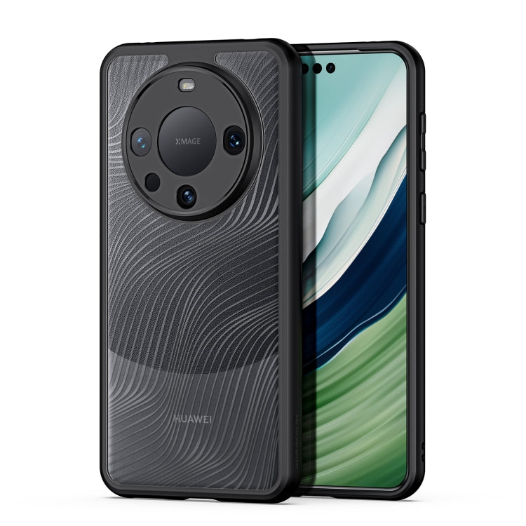 For Huawei Mate 60 Pro DUX DUCIS Aimo Series TPU + PC Frosted Feel Phone Case(Black) - Huawei Cases by DUX DUCIS | Online Shopping South Africa | PMC Jewellery | Buy Now Pay Later Mobicred