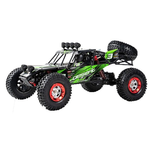 JJR/C Q39C 2.4G Four-wheel Drive High-speed Climbing Carbon Brush Motor RC Desert Off-Road Truck(Green) - RC Cars by JJR/C | Online Shopping South Africa | PMC Jewellery | Buy Now Pay Later Mobicred